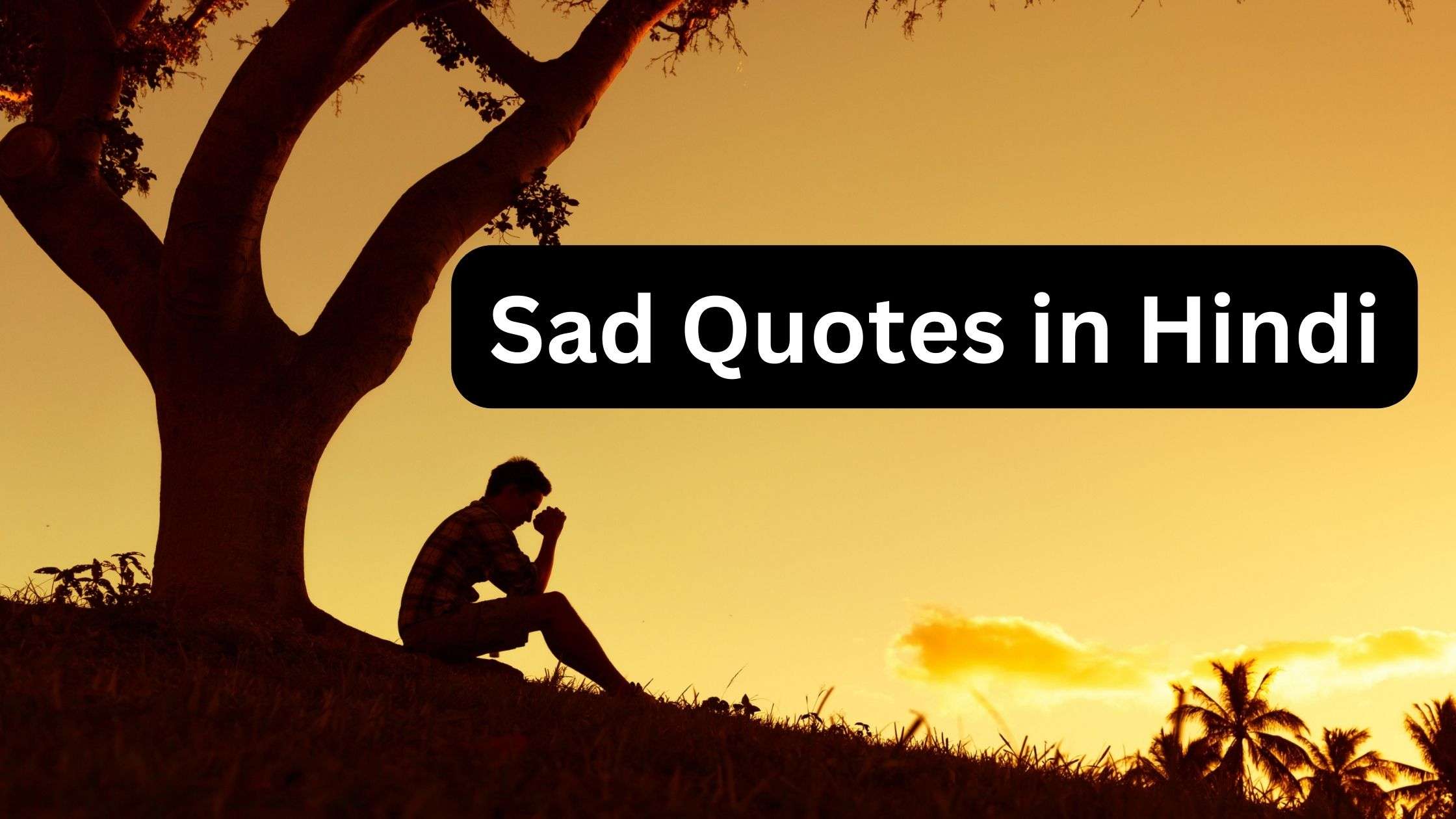 Read more about the article The List Of 48+ Sad Quotes In Hindi | Sad Life Quotes In Hindi